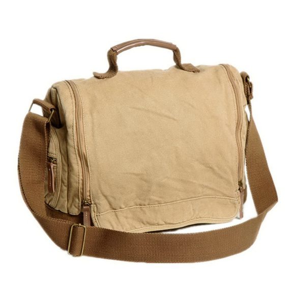 *Clearance* Canvas Leisure Messenger Bag C32KK - Picture 1 of 7
